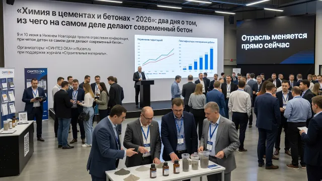 Нижний Новгород принял конференцию по строительной химии. Отрасль меняется прямо сейчас
